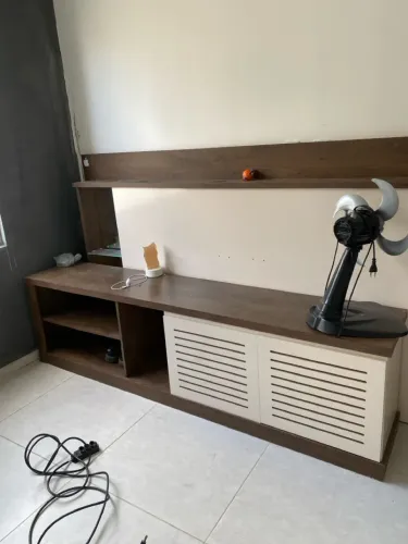 Vendo raque com painel acoplado