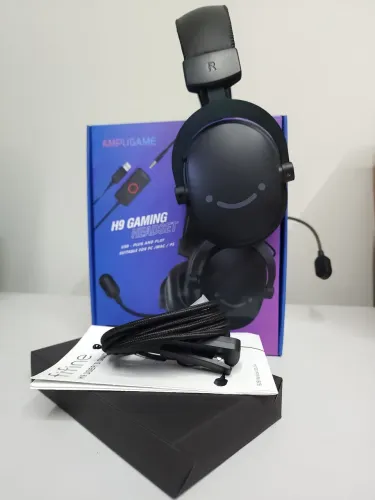 Headset FIFINE H9 Preto - Completo na Caixa | Lacrado