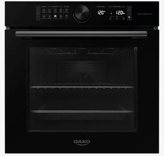 Forno elétrico de embutir com Airfryer