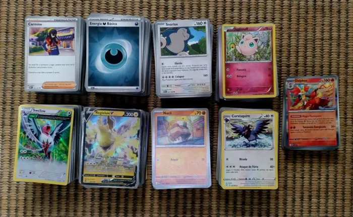 Lote de cartas pokémon