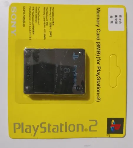 Vendo cartão de memória Playstation 2 novo