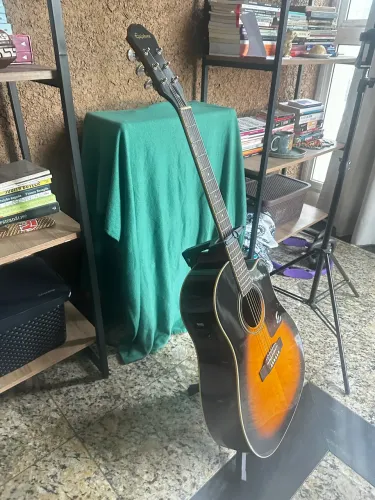 Violão Epiphone AJ-220SCE/VS