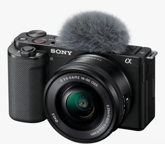 Câmera Sony zve10