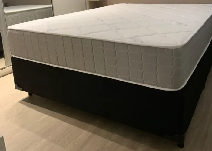 Cama Box com Colchão Molas Ensacadas NOVO ENTREGA HOJE 
