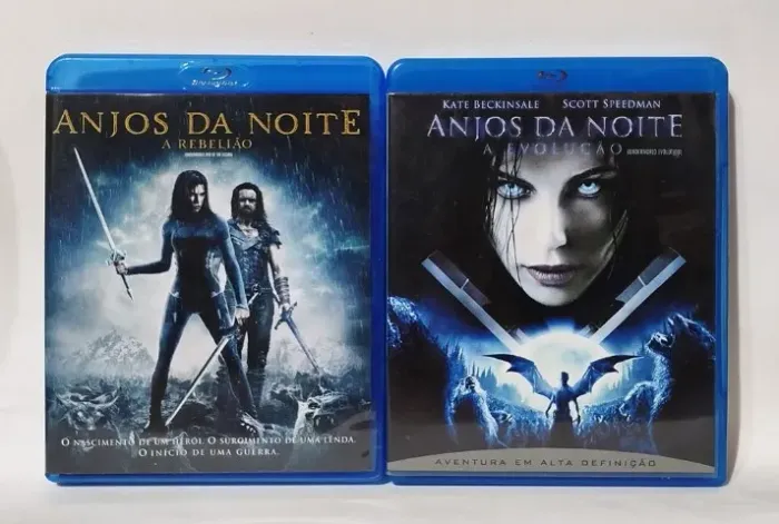 Anjos da Noite 2 E 3 - Blu-rays Originais (Kate Beckinsale)