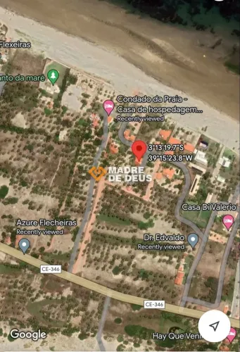 Terreno Condomínio Frente Mar Em Flecheiras