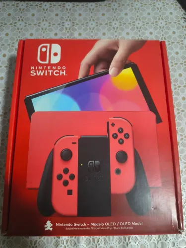 Nintendo Switch OLED Edição Mario