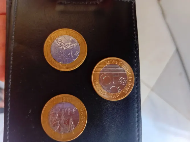 Moedas pra colecionador 