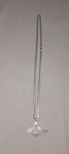 Corda de prata 6mm 80cm
