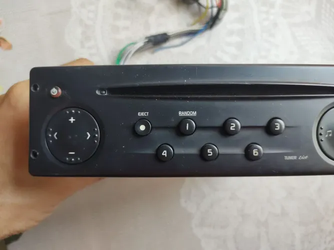 Rádio Som Original Renault Clio Scenic 2004 2006 Com Codigo!<br>