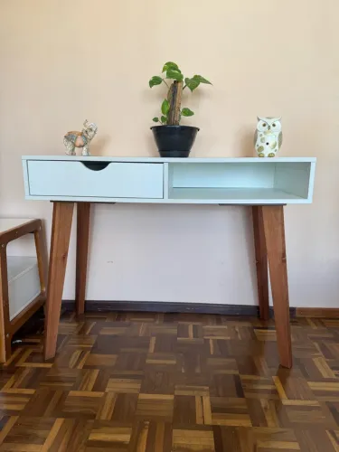ESCRIVANINHA/APARADOR 1 GAVETA 1 M X 45 CM LIN