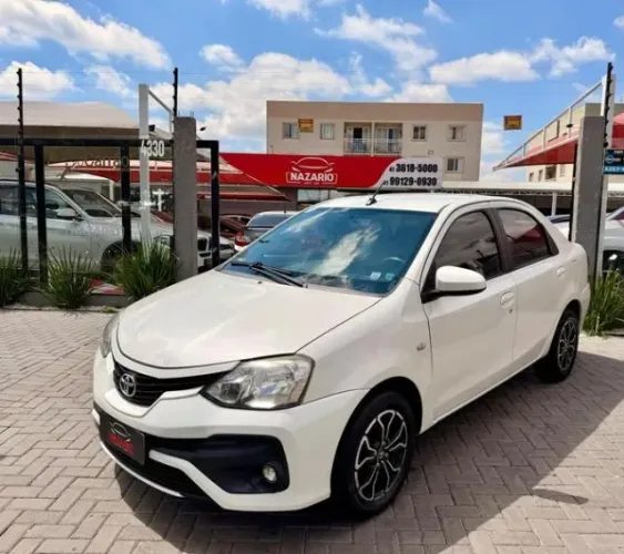 Toyota Etios X Sedan 1.5 Flex 16V 4P Mec. 2018