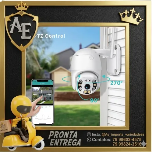 Câmera Wifi externa aprova d?água 