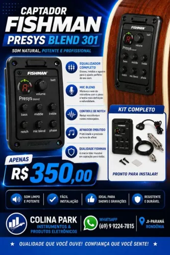 Equalizador Fishman Presys Blend