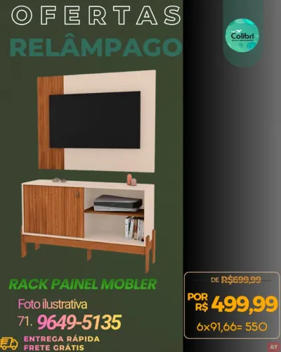 Rack/Painel Combo