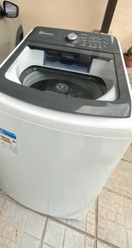 Lavadora Electrolux nova cesto inox 14,5