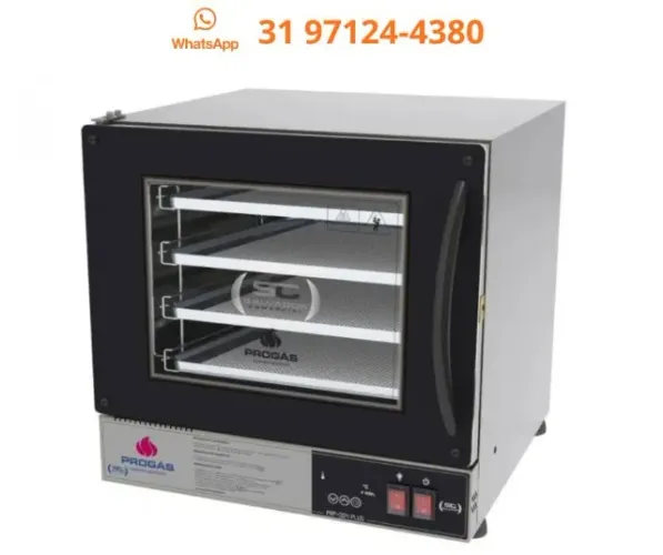 Forno Turbo 4 Assadeiras Progas Fast Oven