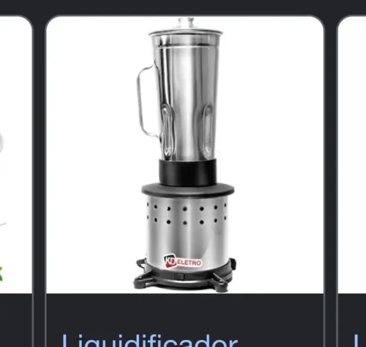 liquidificador industrial de baixa rotação marca KD