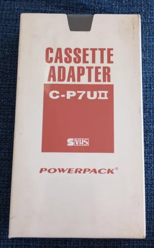Adaptador VHS-C C-P7U2 Powerpack ( Lacrado )