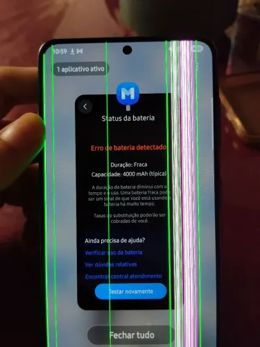 Samsung Galaxy S21 Com Defeito - Para Retirada de Peças / Sucata