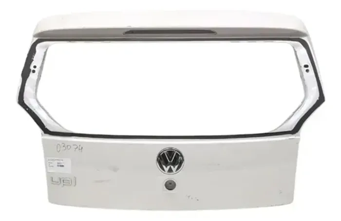 Tampa Traseira Vw Up Hatch 2015 2020 Branco Com Furo