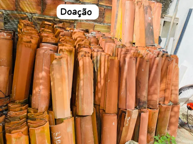 Doação de telhas 
