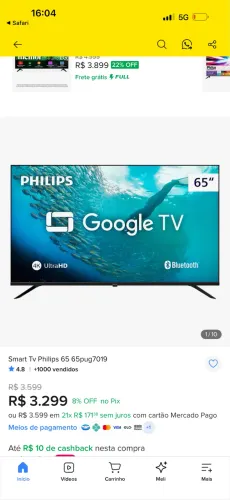 Tv 65 5k ultrahd