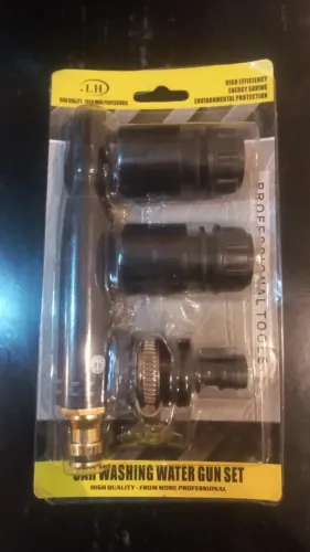 Pistola Profissional a Jato de Agua Possante Importada 3 Bocais