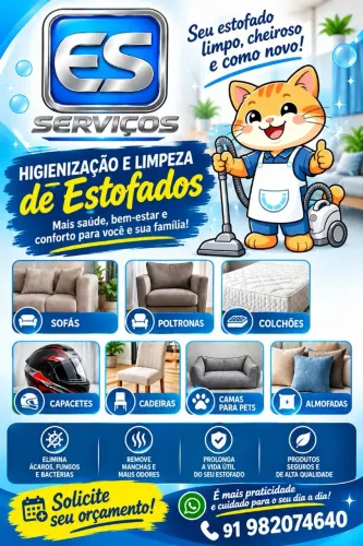 Limpeza de estofados