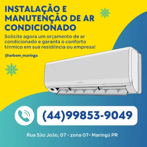 Instalação e manutenção de ar-condicionado
