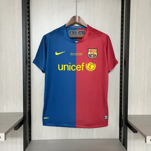 Camisa Retrô Barcelona 08-09 Messi.