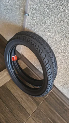 Par Pneu Dianteira E Traseira M atrix 80/100-18 E 90/90-18