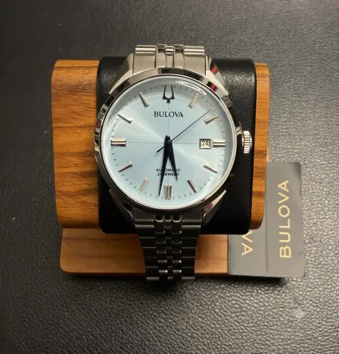 Relogio Bulova Surveyour Automático Azul Lacrado