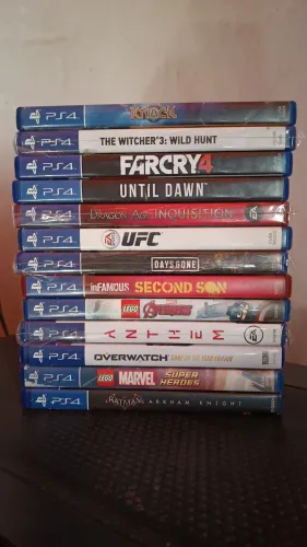 Coleção de Jogos de PS4