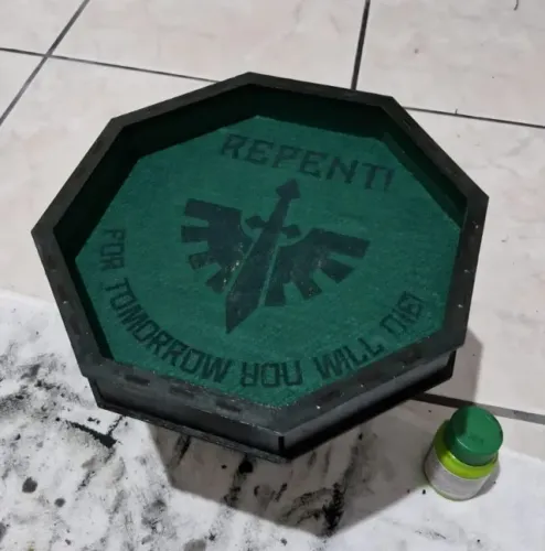 Footprints e Rolador de dados Votann - 40k