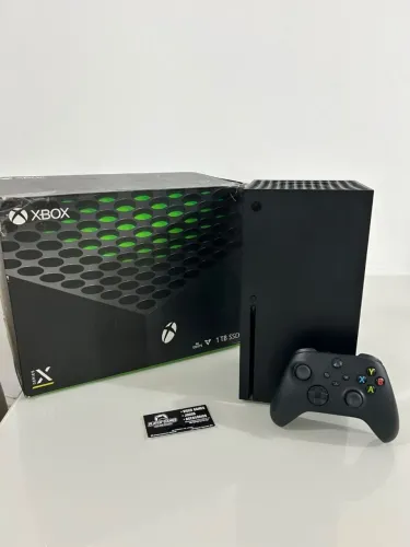 Xbox Series X Memória 1TB SSD Completo! (Aceito Cartão)
