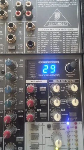 mesa de som Behringer xenyx 2222 fx, oportunidade , Vendo ou troco