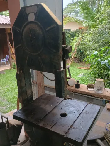 Serra de Fita Arcebi funcionando e reformada !!!!