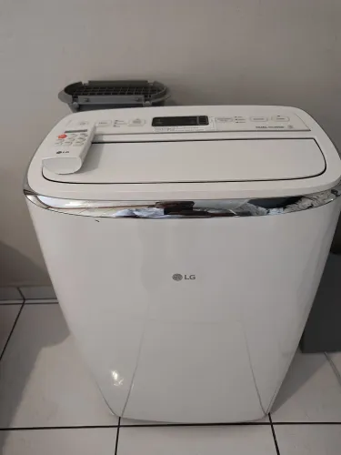 AR CONDICIONADO PORTÁTIL LG INVERTER DUAL 14000 BTUS- SEMINOVO POUQUÍSSIMO USO