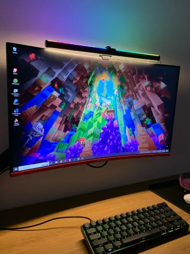 Monitor curvo 27 pol novo na caixa