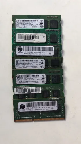 Lote de memórias DDR3