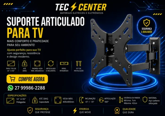 Suporte Articulado Para Tv