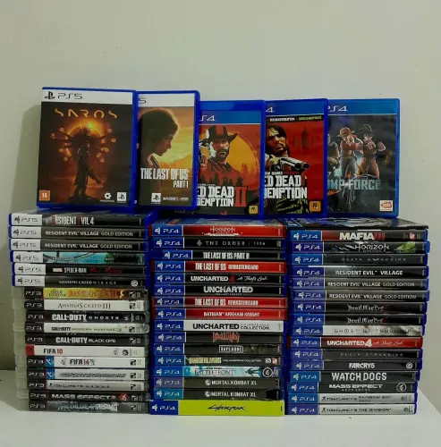Jogos PS3, PS4 & PS5 (DESCONTO A PARTIR DE 3 UN.)