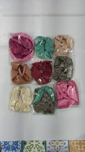 Kit 50 scrunchies