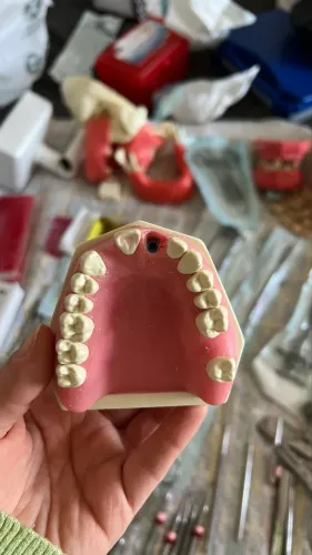 manequim odontologico implante cirurgia