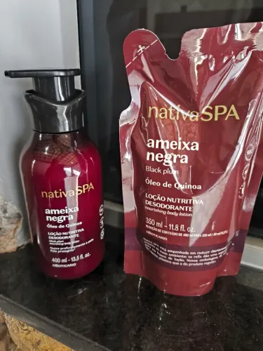 Combo nativa spa Boticário ameixa negra 