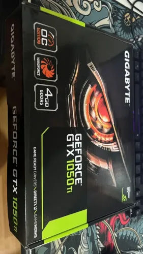 Placa de Vídeo Gigabyte GTX 1050 Ti OC 4GB GDDR5 Windforce