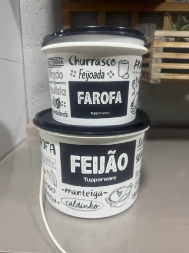 Kit vasilha - tupperware 