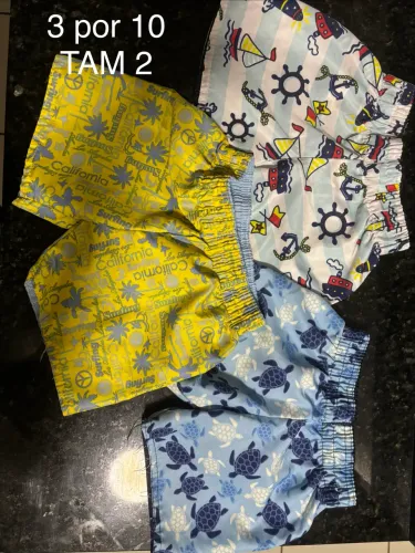 Lotinhos short infantil menino 2 anos