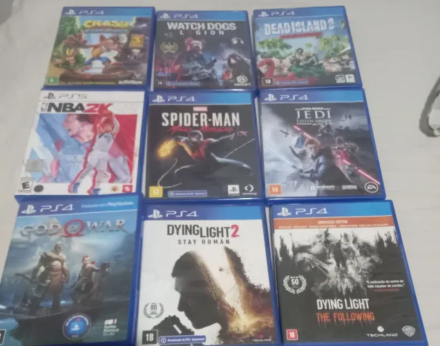 Jogos Ps4 e Ps5